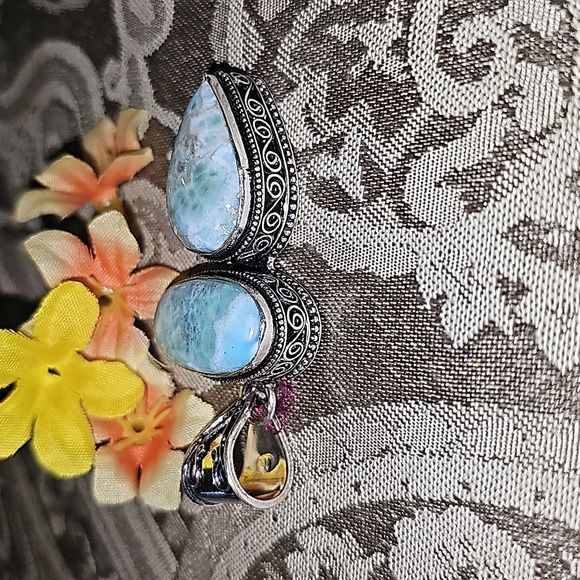 Larimar pendant - Picture 5 of 9